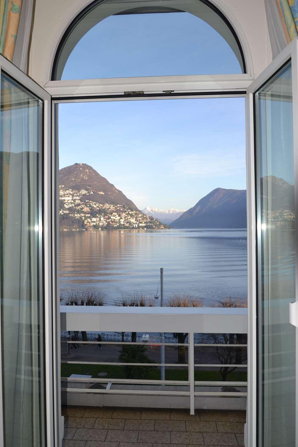 Best Western Hotel Bellevue Au Lac Lugano Eksteriør bilde